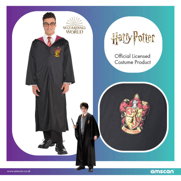 Στολή Harry Potter Gryffindor Ενηλίκων - Size Standard