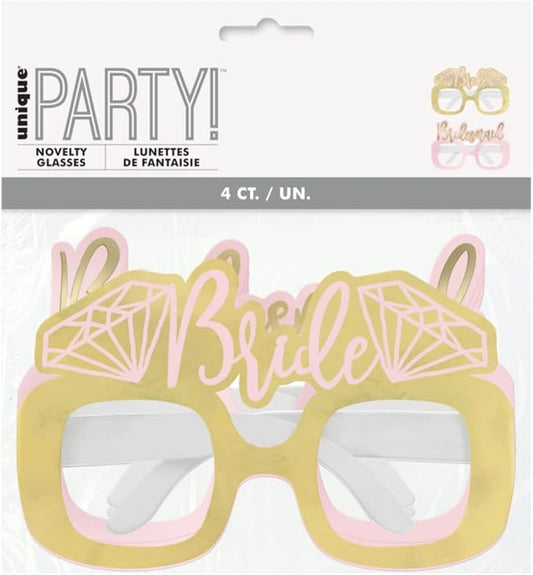 Χάρτινα Γυαλιά Foil Bachelorette Party / 4 τμχ