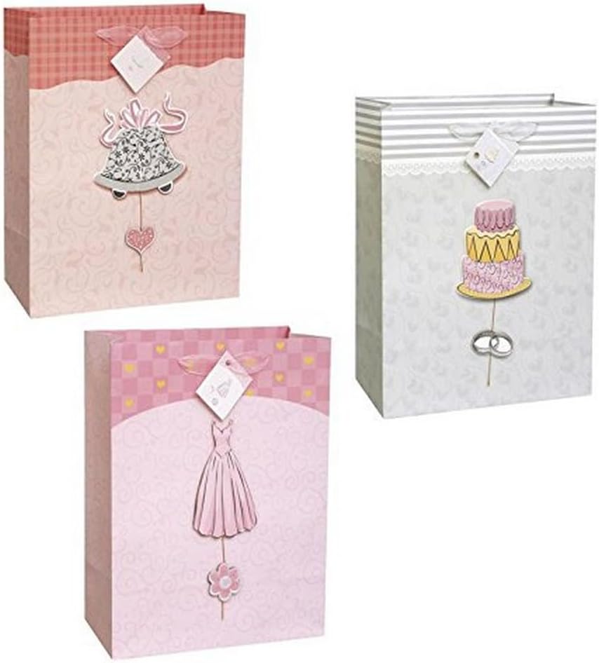Τσάντα Χάρτινη Γίγας Fancy Wedding Jumbo Gift Bag / 1 τμχ
