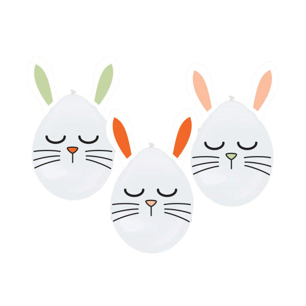 Μπαλόνια Λατεξ DIY 12 Easter Bunny / 3 τεμ - Κουνέλι