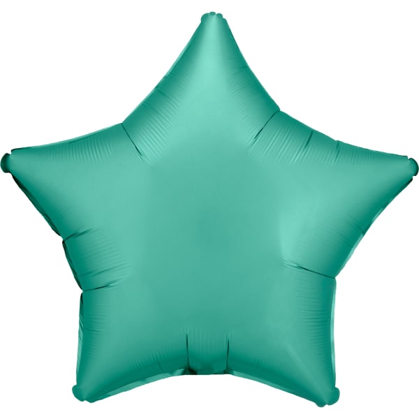 Μπαλόνι Φοιλ Αστέρι Silk Lustre Jade Green / 48 εκ