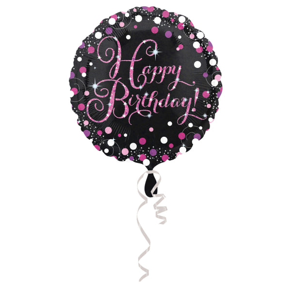 Μπαλόνι Φοιλ 17 Birthday Pink Celebration / 43 εκ