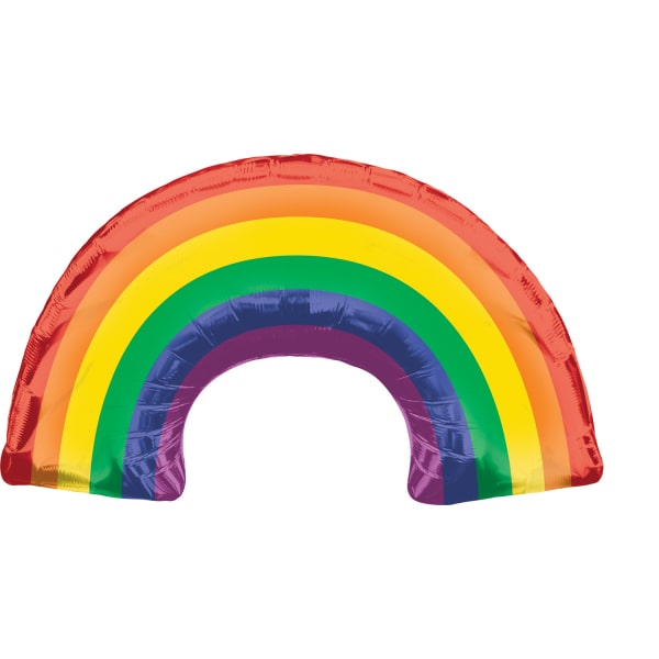 Μπαλόνι Φοιλ Σχήμα Rainbow - Ουράνιο Τόξο 86 x 48 εκ - Pride