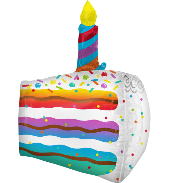 Μπαλόνι Φοιλ Σχήμα Cake Slice / 48 cm x 63 εκ