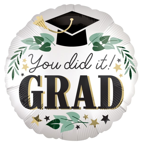 Μπαλόνι Φοιλ 17 Satin You Did It Ivy Grad / 43 εκ