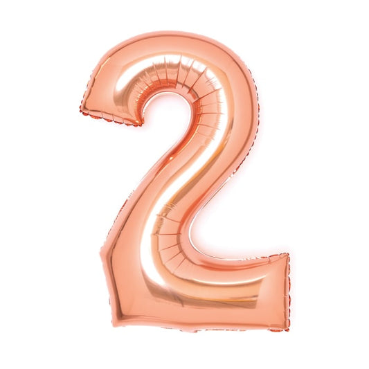 Φοιλ Σχήμα Ροζ Χρυσό 26 Νούμερο 2 / 66εκ ύψος