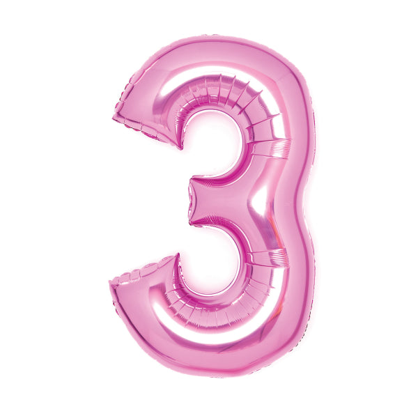 Φοιλ Σχήμα Ροζ 26 Νούμερο 3 / 66εκ ύψος