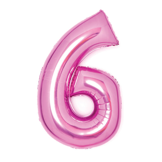 Φοιλ Σχήμα Ροζ  26 Νούμερο 6 / 66εκ ύψος