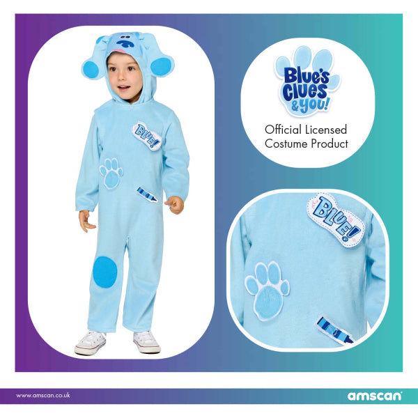 Στολή Blue's Clues Jumpsuit / 2-3 ετών Μπλου