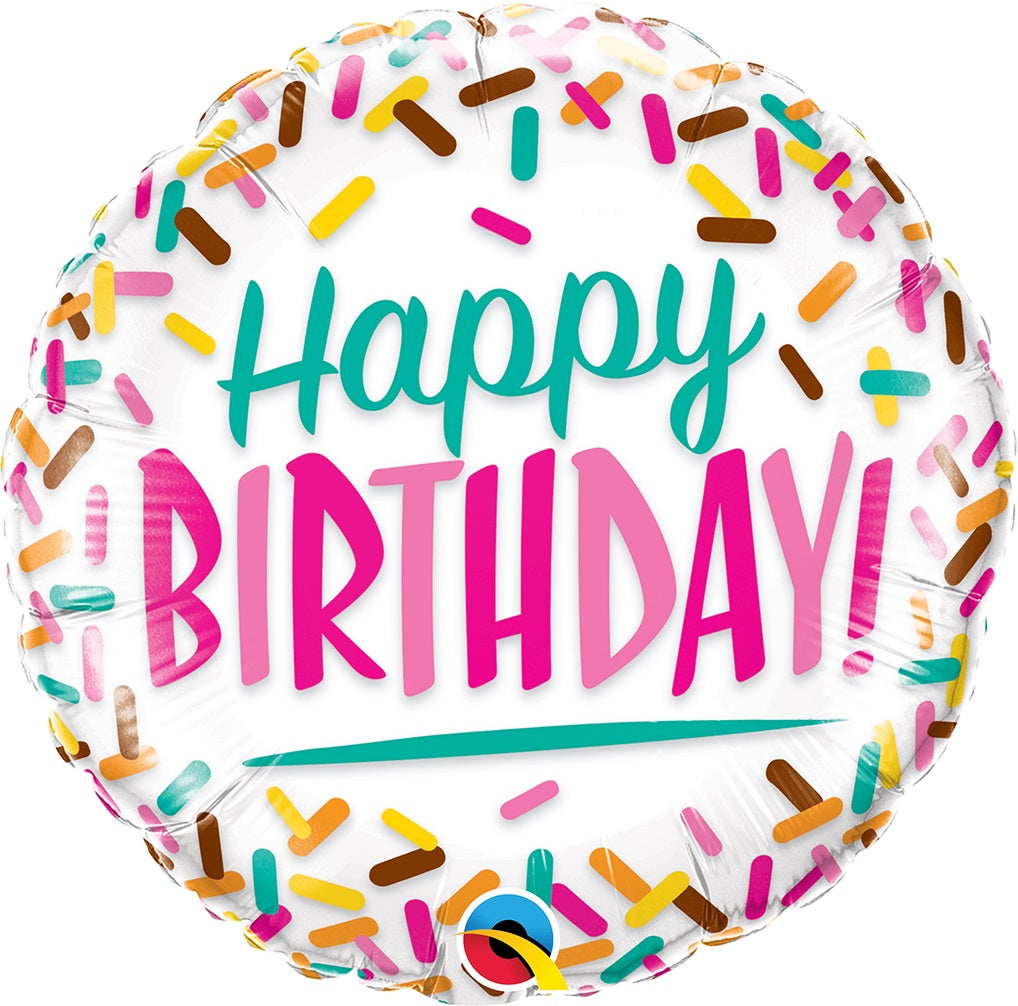 Μπαλόνι Φοιλ 18 Birthday Sprinkle Surprise