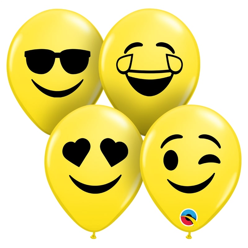 Μπάλονια Λατέξ 5 Smiling Faces /100 τεμ