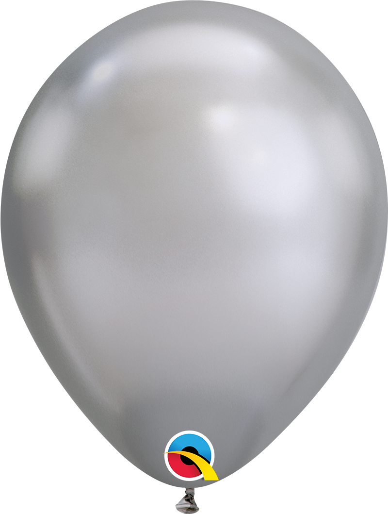 Μπαλόνια Λάτεξ 11 Ασημί Chrome /25 τεμ