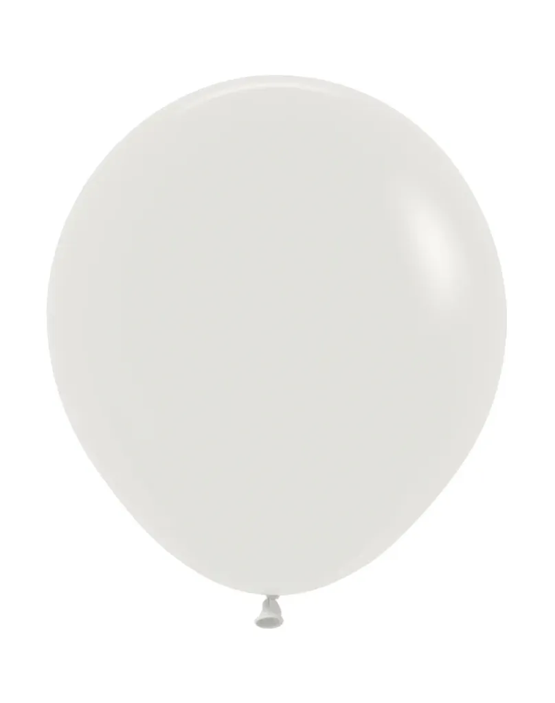 Μπαλόνια Λάτεξ 18 Almond White / 25 τεμ