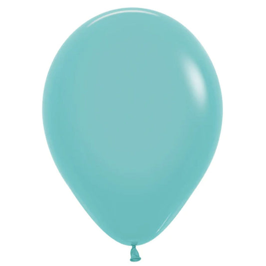 5" Γαλάζιο AquaMarine λάτεξ Μπαλόνι (100 τεμ)