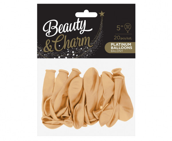 5" Nude Latex μπαλόνια (20 τεμ)