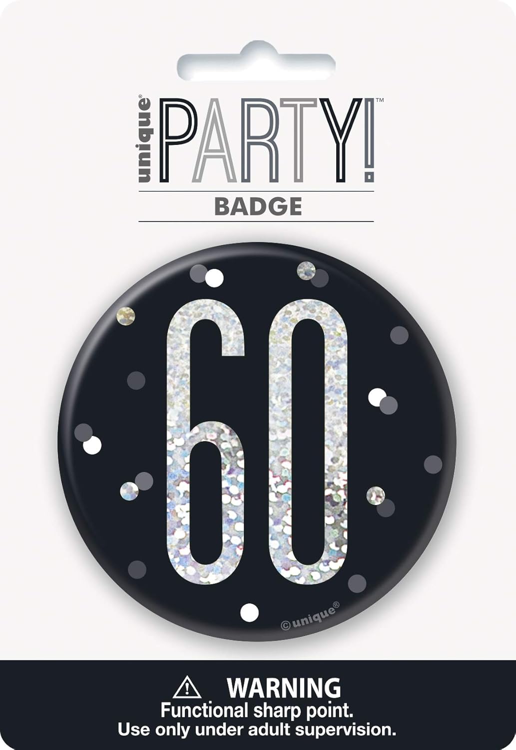 Κονκάρδα 60 Black & Silver Birthday