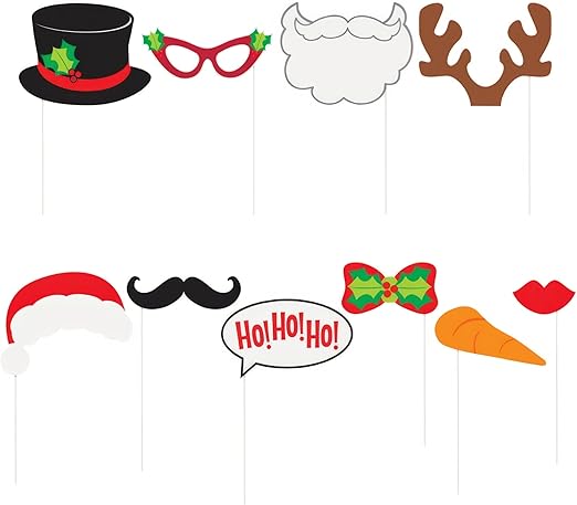 Σετ Φωτογραφικού Θαλάμου για τα Χριστούγεννα / 10 τεμ.