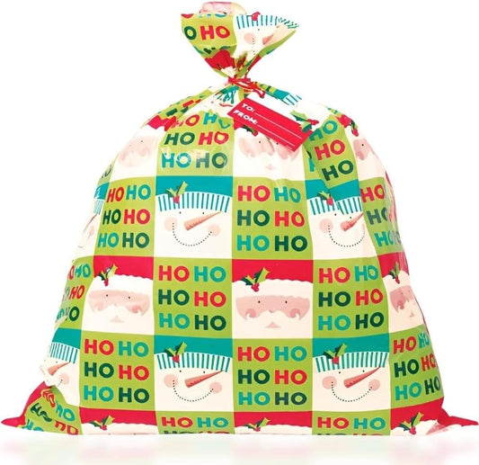 Τσάντα Δώρου γίγας Holly Santa  / 91.4 x 112 εκ