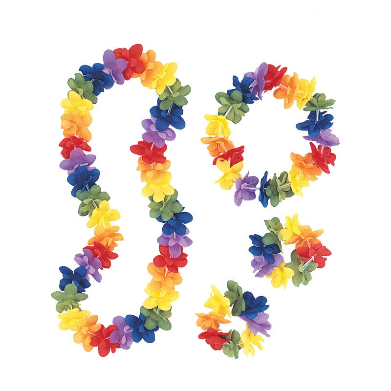 Rainbow Flower Assortment 4pc