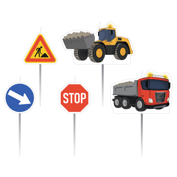 Κεράκια Construction Party / 5 τεμ