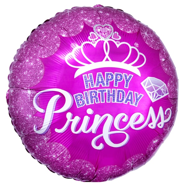 Μπαλόνι Φοιλ 18¨Στρογγυλό HB Princess Crown & Gem Κορώνα