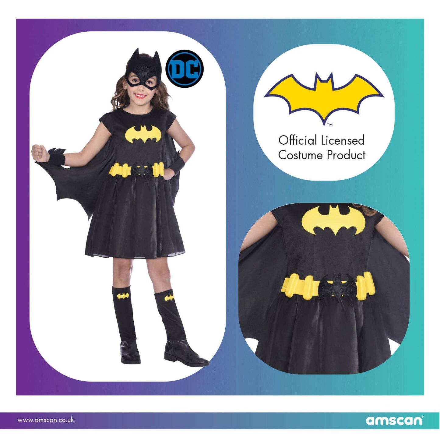 Στολή Batgirl Classic Costume 6-8 Ετών