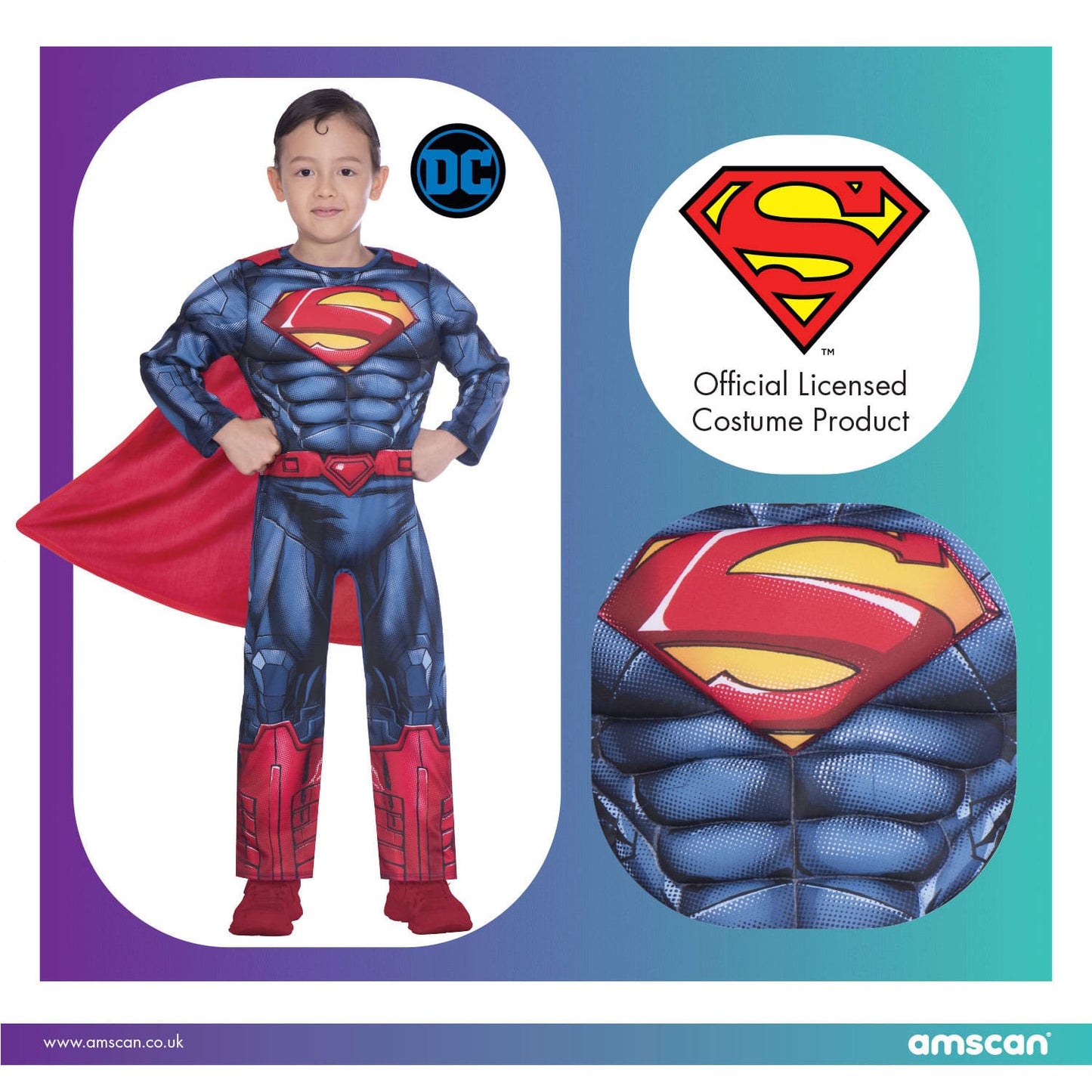 Στολή Superman Classic Costume 8-10 Ετών