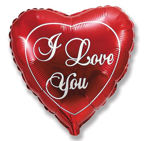 Μπαλόνι φοιλ 18 I love You Κόκκινο /46εκ