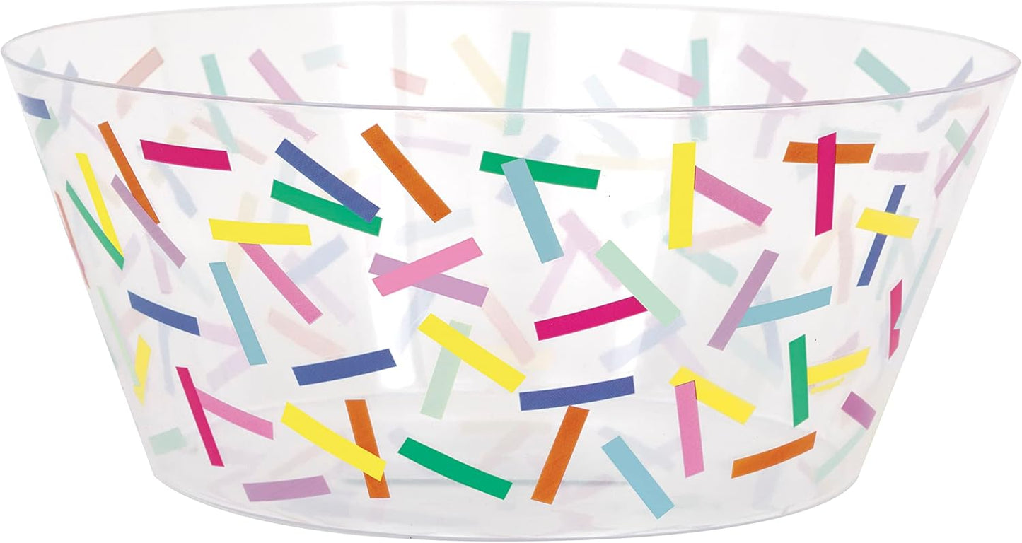 Πλαστικό Μπώλ 25εκ Pink Sprinkles