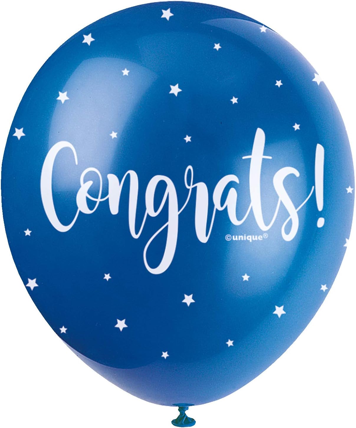Μπαλόνια λατέξ μεταλ. 12 Ασορτί Congrats / 5 τεμ