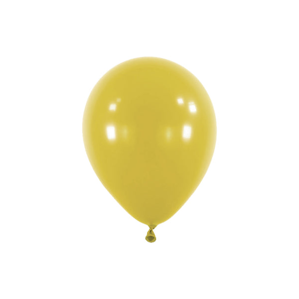 Μπαλόνια λατεξ 5 Μουσταρδί / 100 pcs - Mustard