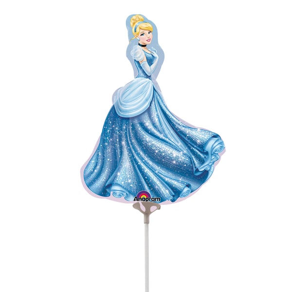Μπαλόνι Φοιλ Μινι 14 σχήμα Cinderella - Σταχτοπούτα / 25x33 εκ
