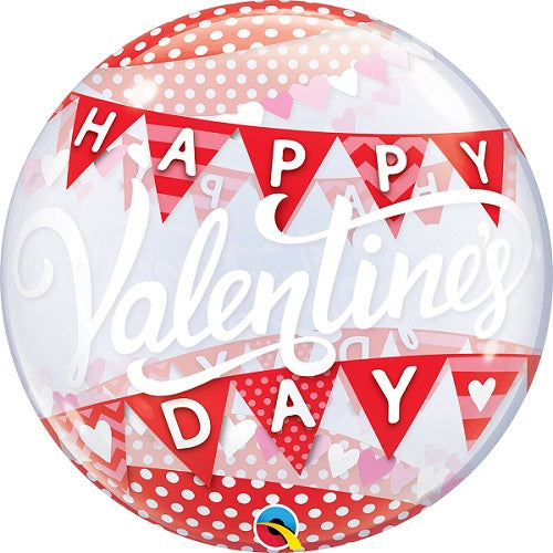 Bubble Μονό 22 Valentine's Day Banner / 56 εκ