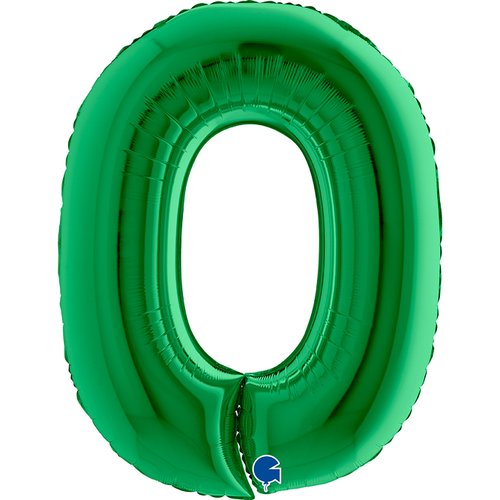 Μπαλόνια Αριθμοί Πράσινο 100 cm – 40″