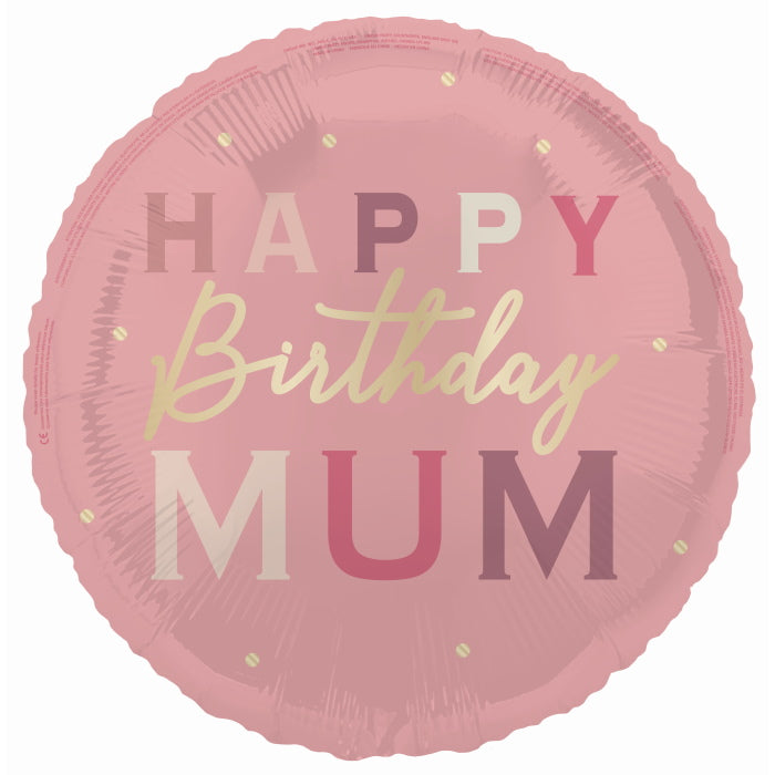 Μπαλόνι Φοιλ 18 Happy Birthday Mum / 45 εκ