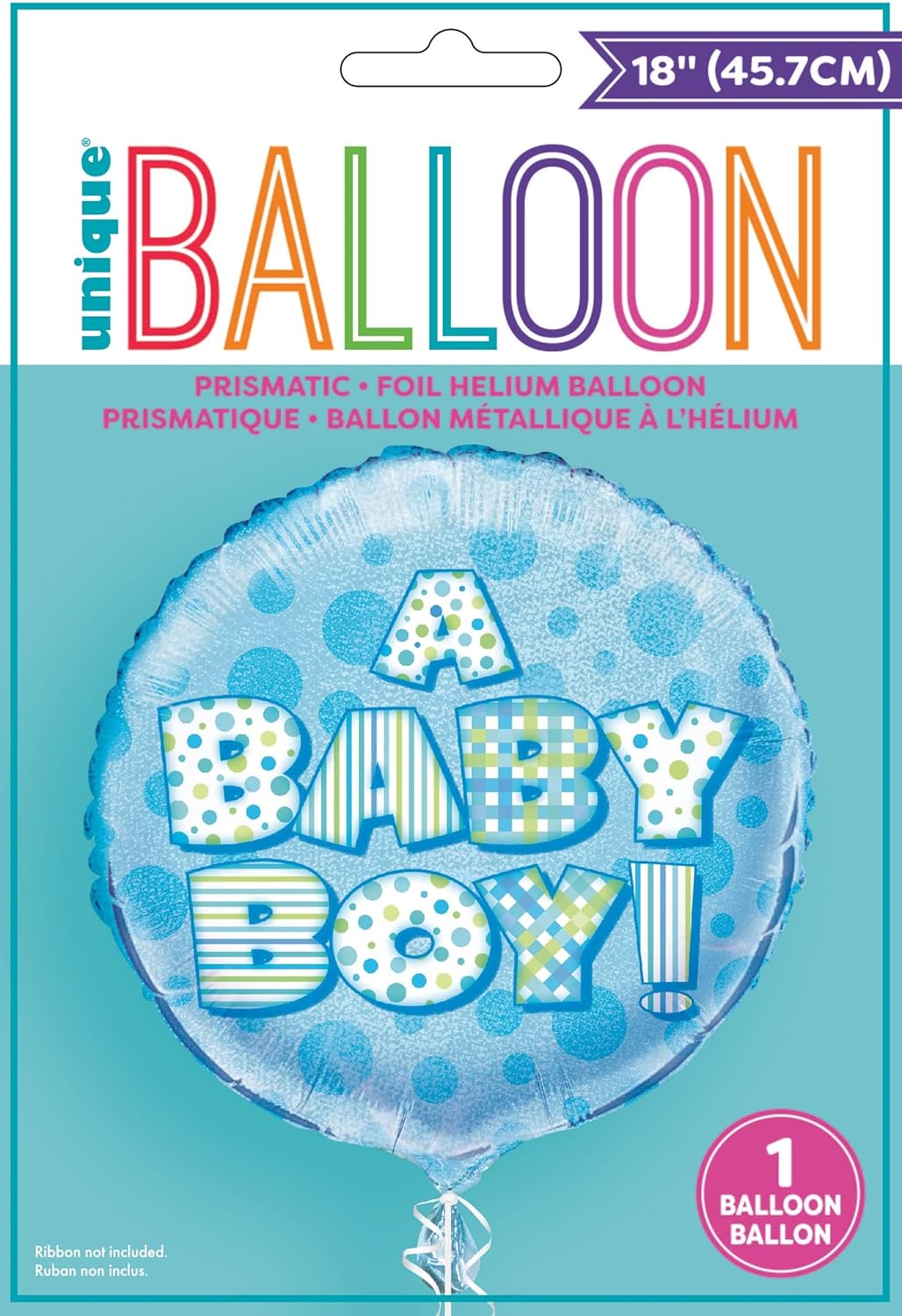 Μπαλονι Φοιλ 18 A Baby Boy Prismatic Blue / 46εκ