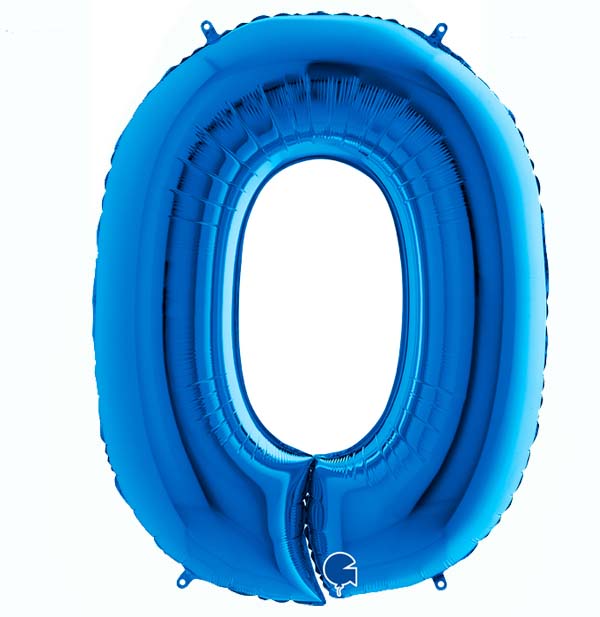 Μπαλόνια Αριθμοί Μπλε 100 cm – 40″