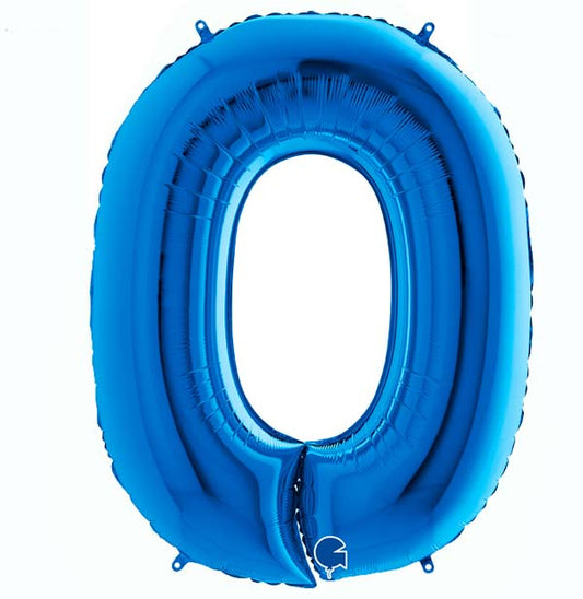 Μπαλόνια Αριθμοί Μπλε 100 cm – 40″