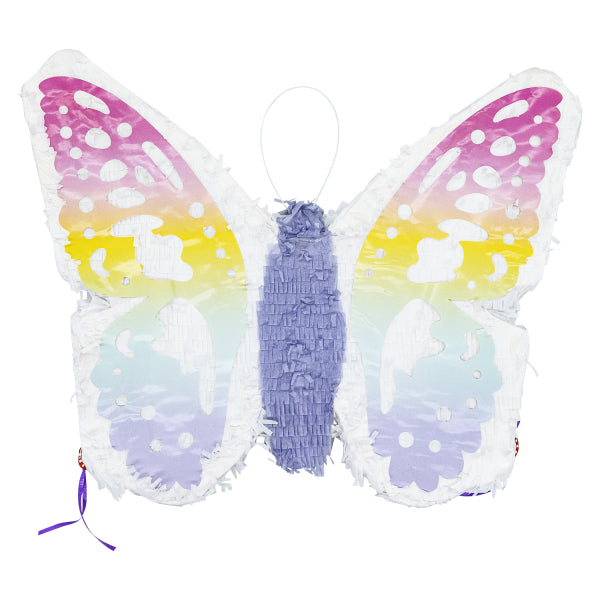 Πινιάτα αναδιπλούμενη Butterfly - Πεταλούδα / 30εκ Διάμετρος