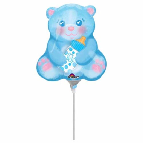 9'' Mini Shape Μπαλόνι Αρκουδάκι "It's a Boy"