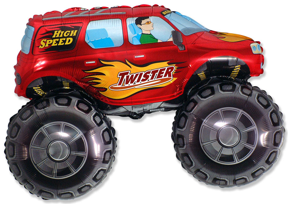 Μπαλόνι Φοιλ Σχήμα Big Wheel / 68 x 96 εκ - Ασυσκεύαστο