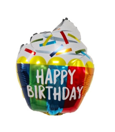Μπαλόνι φοιλ Μίνι 9 Happy Birthday Cupcake / 23εκ