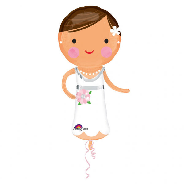 Μπαλ. Φοιλ Σχήμα Lovely Bride 101εκ ύψος