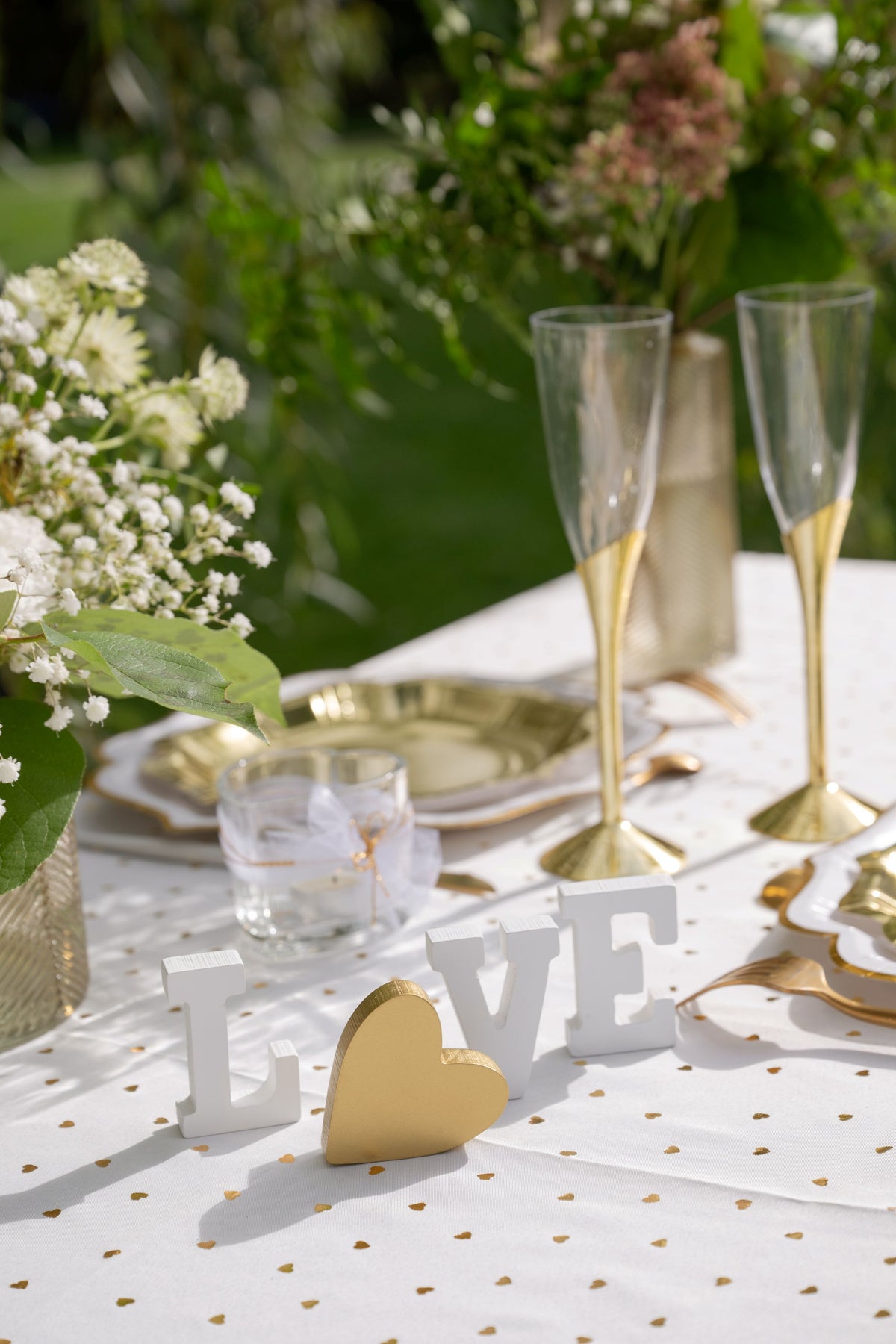 Love Letters Ivory 23.5 x 2 x 8 cm / Polybag of 4 pieces