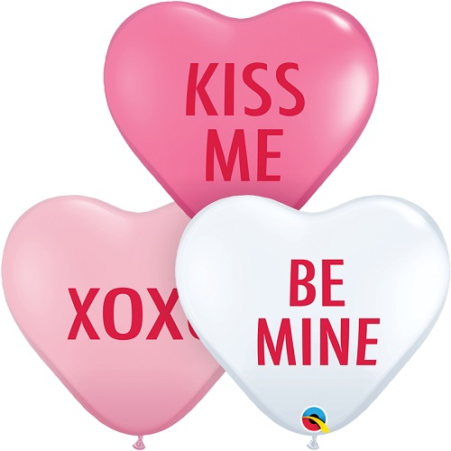 Μπαλόνια Λάτεξ Καρδιές 11 Love Expression Assortment / 50 τεμ