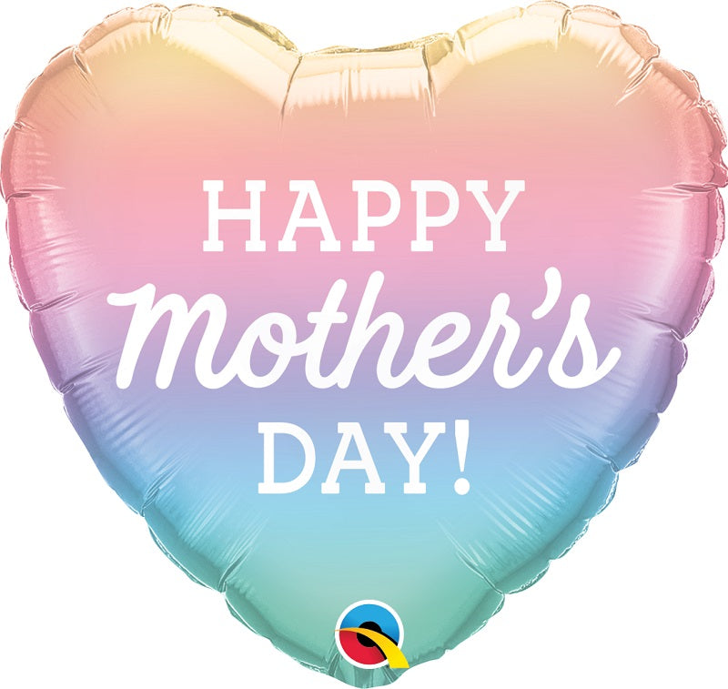 Μπαλόνι Φοιλ 18 Mother's Day Pastel Ombre/ 46 εκ