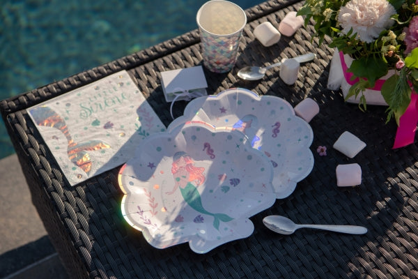 Πιάτα Χάρτινα Γοργόνα/ Little Sirène / 10 τμχ.