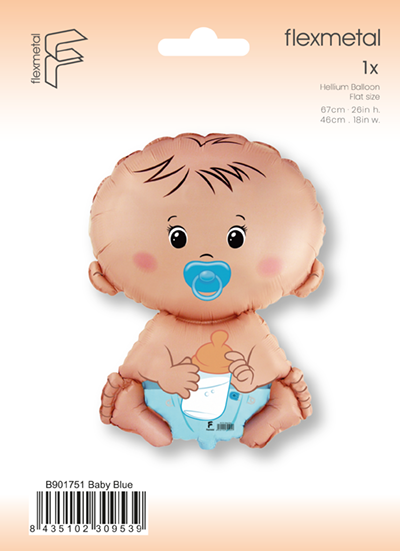 Μπαλόνι Φοιλ Σχήμα Baby Blue