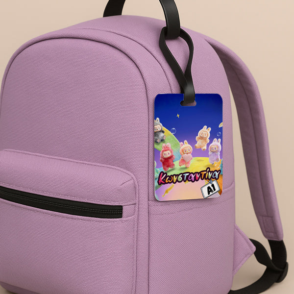 Bag Tag LABUBU Μπλε