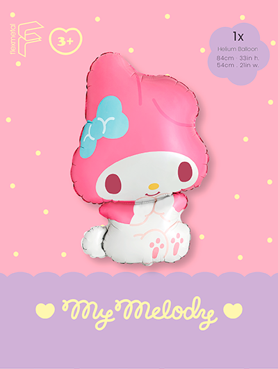 Μπαλονι Φοιλ My Melody / 84 x 54 εκ